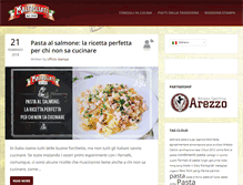 Tablet Screenshot of blog.pastamaltagliati.it